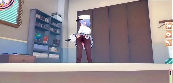  Koikatsu Russian anime girl enjoys good fuck